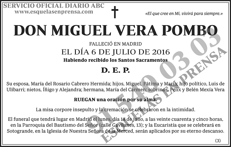 Miguel Vera Pombo